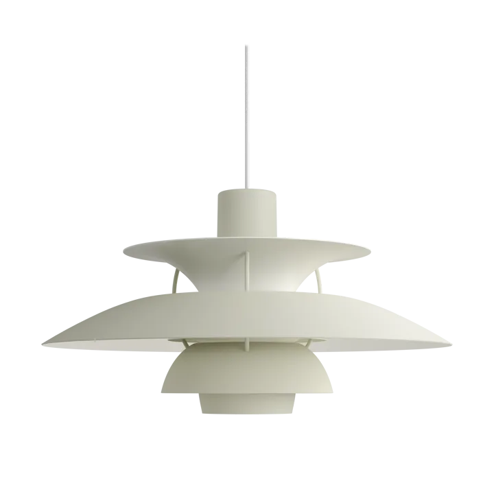PH 5 κρεμαστό φωτιστικό - Ø500, Monochrom pale pewter - Louis Poulsen