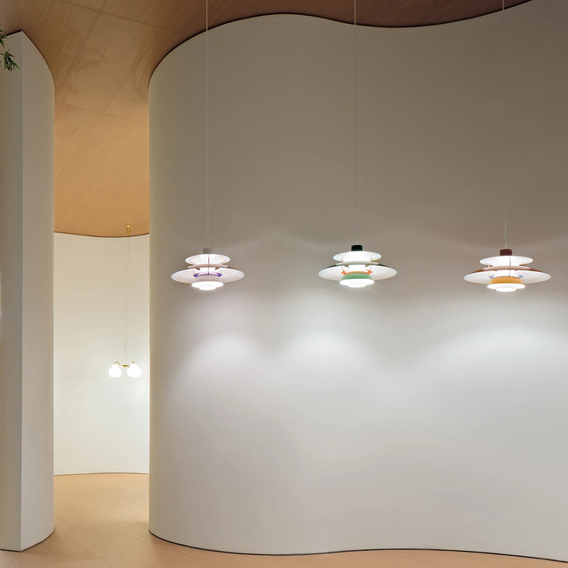 PH 5 κρεμαστό φωτιστικό, Ø500, Πράσινο Louis Poulsen