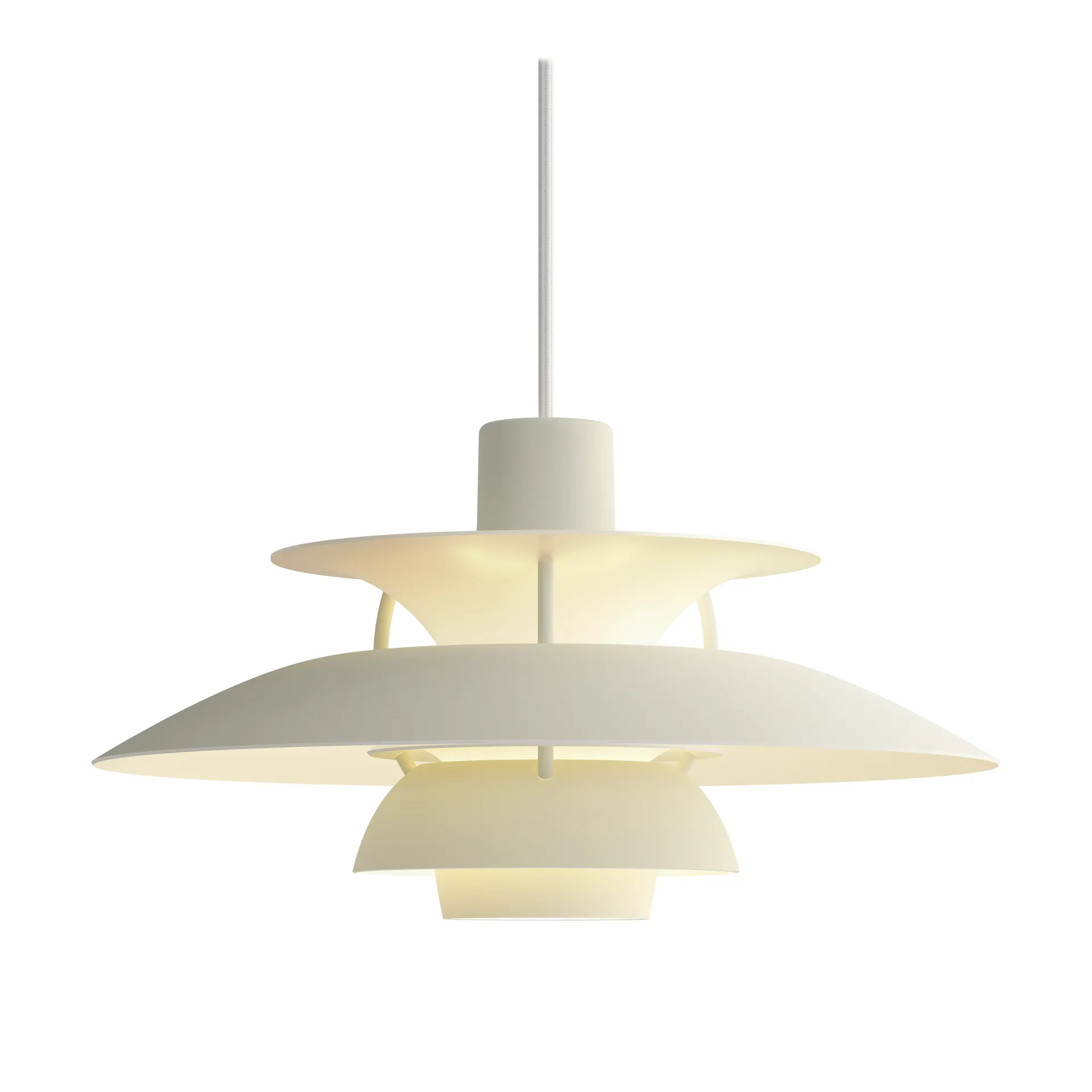 PH 5 MINI κρεμαστό φωτιστικό μονόχρωμο, Pale pewter Louis Poulsen