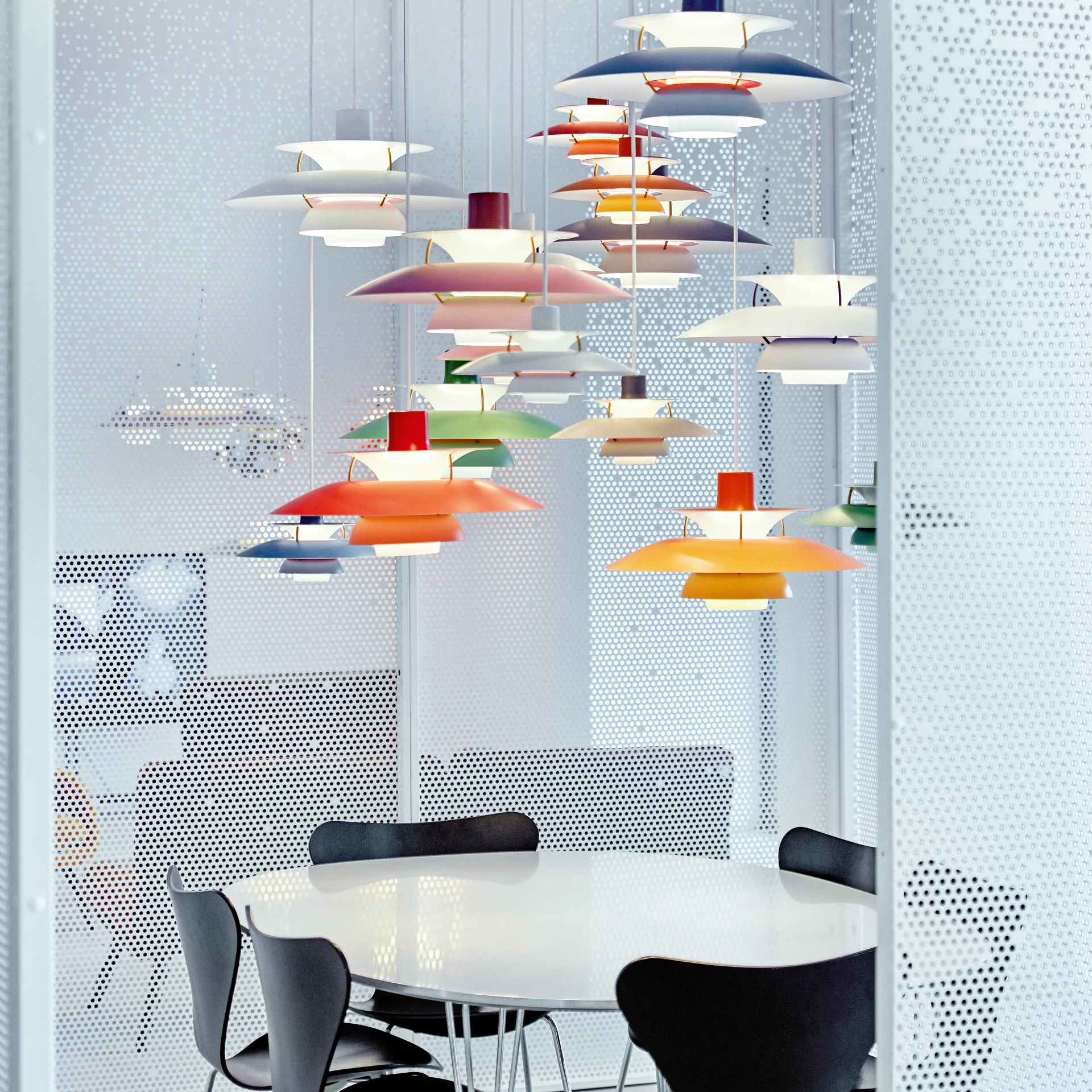 PH 5 MINI κρεμαστό φωτιστικό, Κόκκινο Louis Poulsen