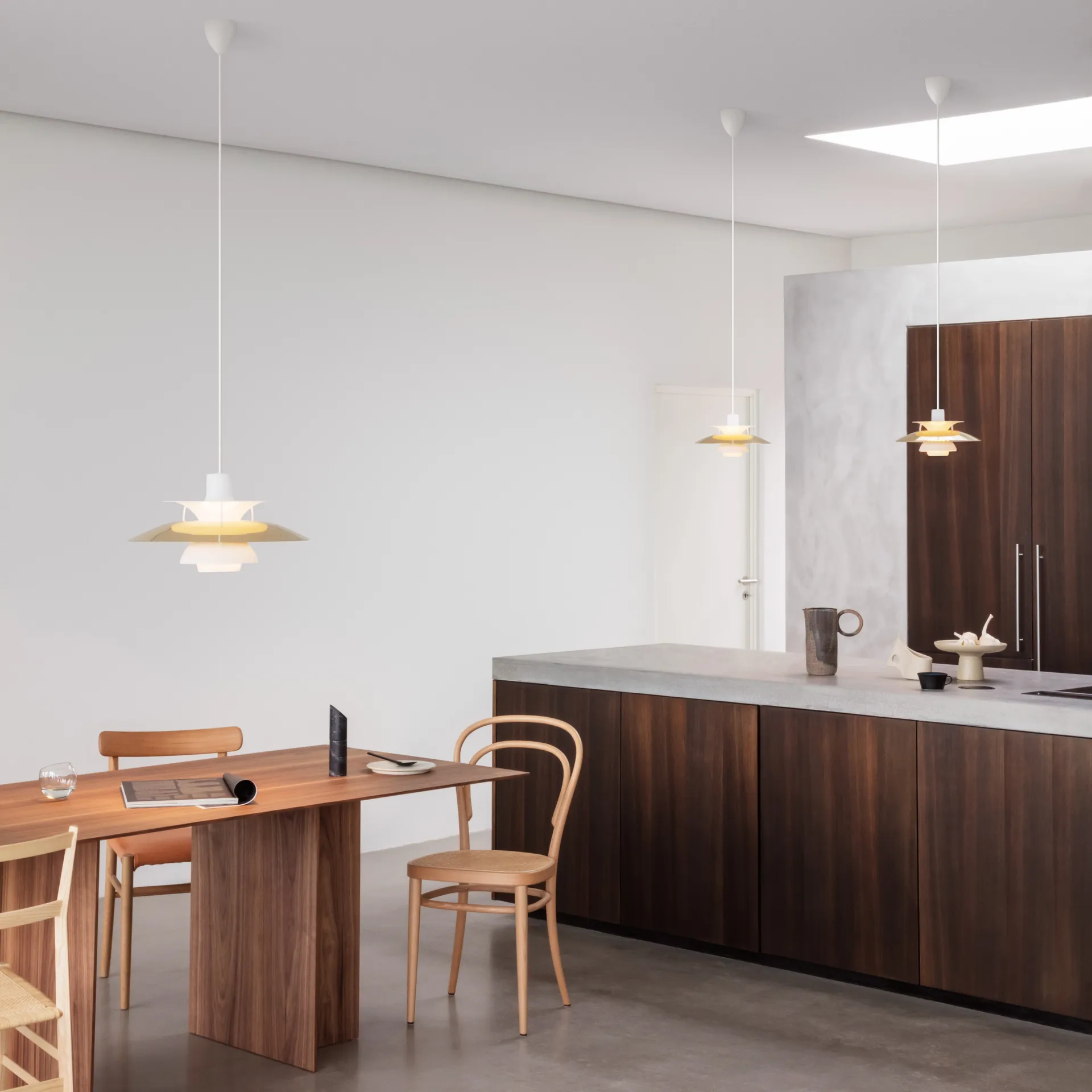 PH 5 κρεμαστό φωτιστικό, Ορείχαλκος Louis Poulsen