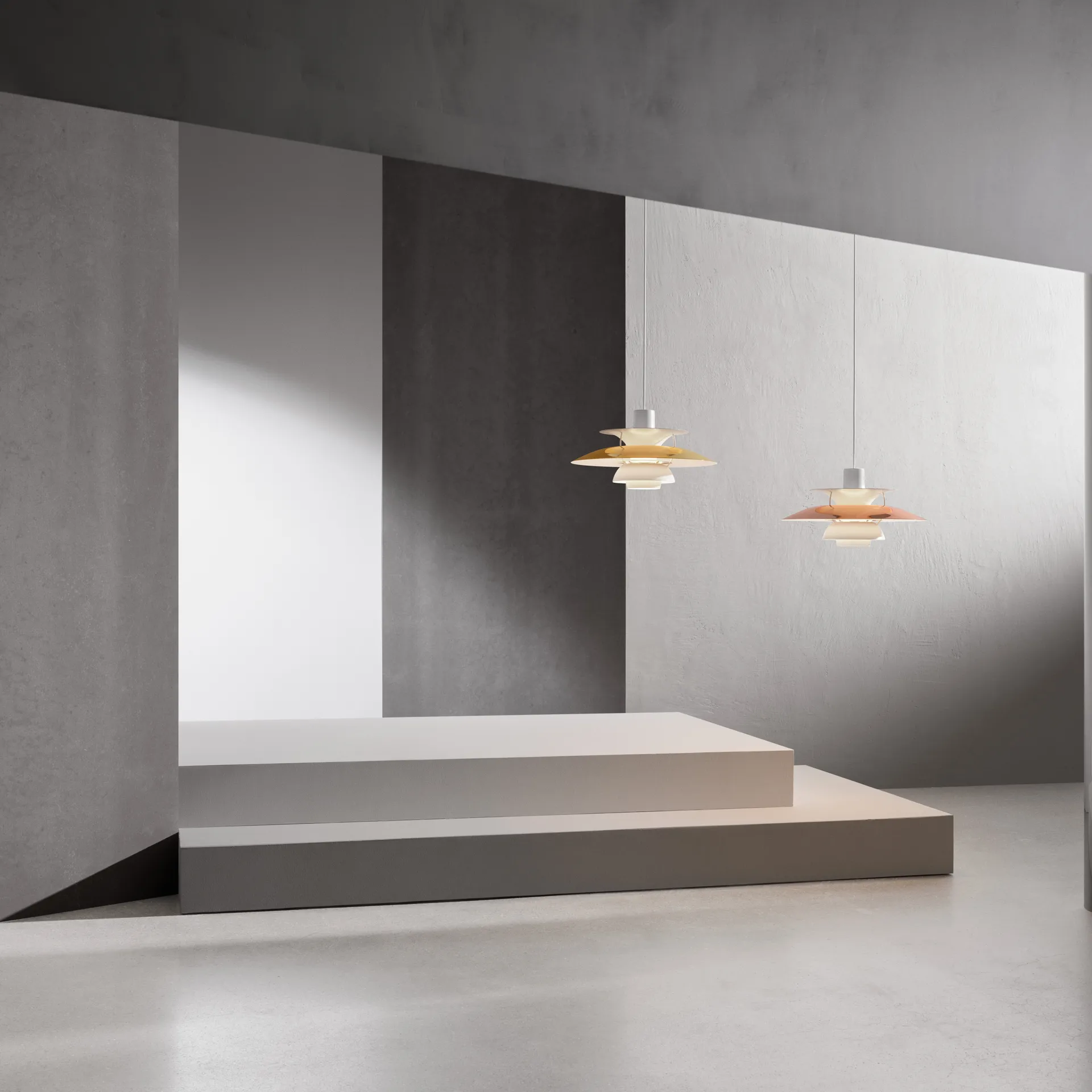 PH 5 κρεμαστό φωτιστικό, Ορείχαλκος Louis Poulsen