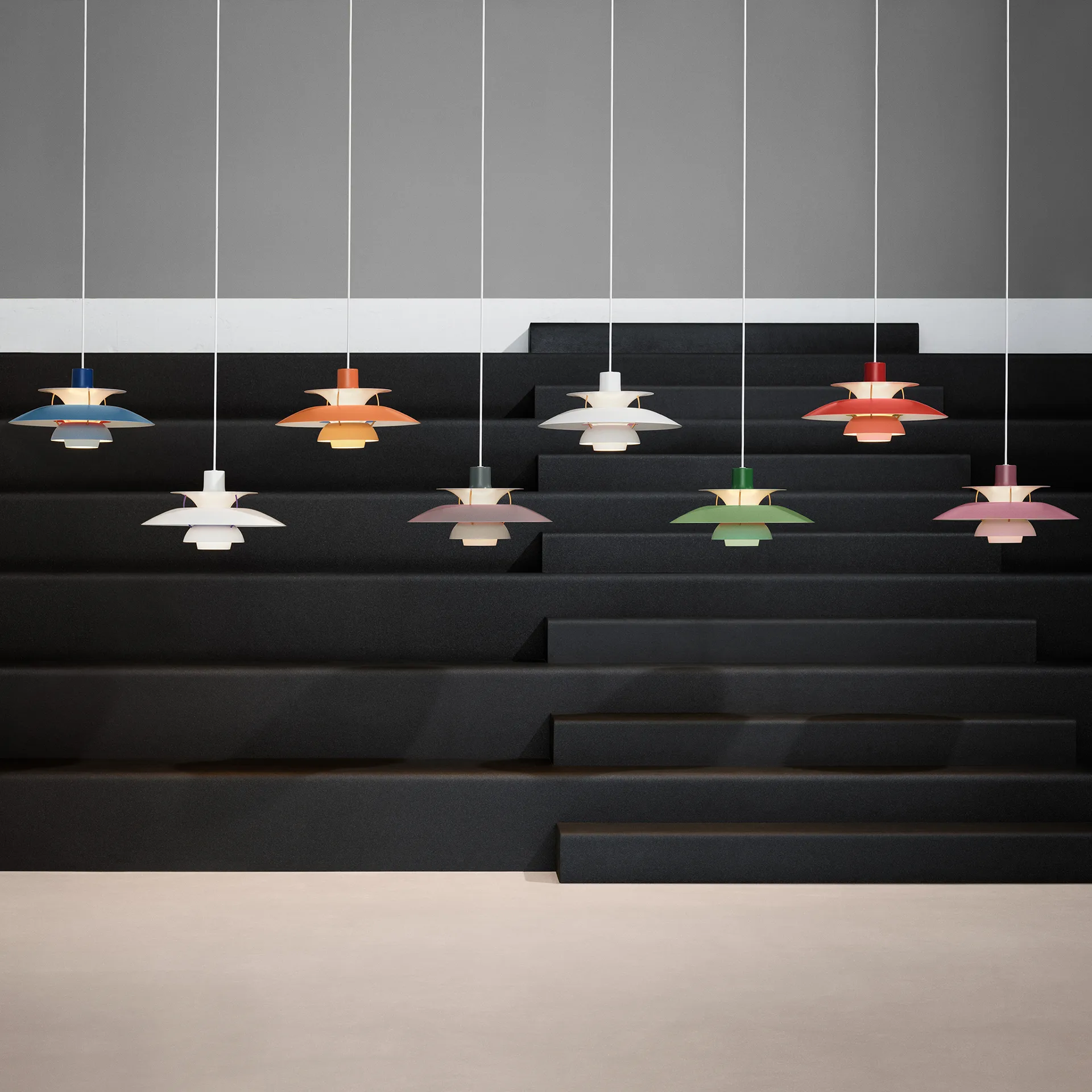 PH 5 κρεμαστό φωτιστικό, Λευκό Louis Poulsen