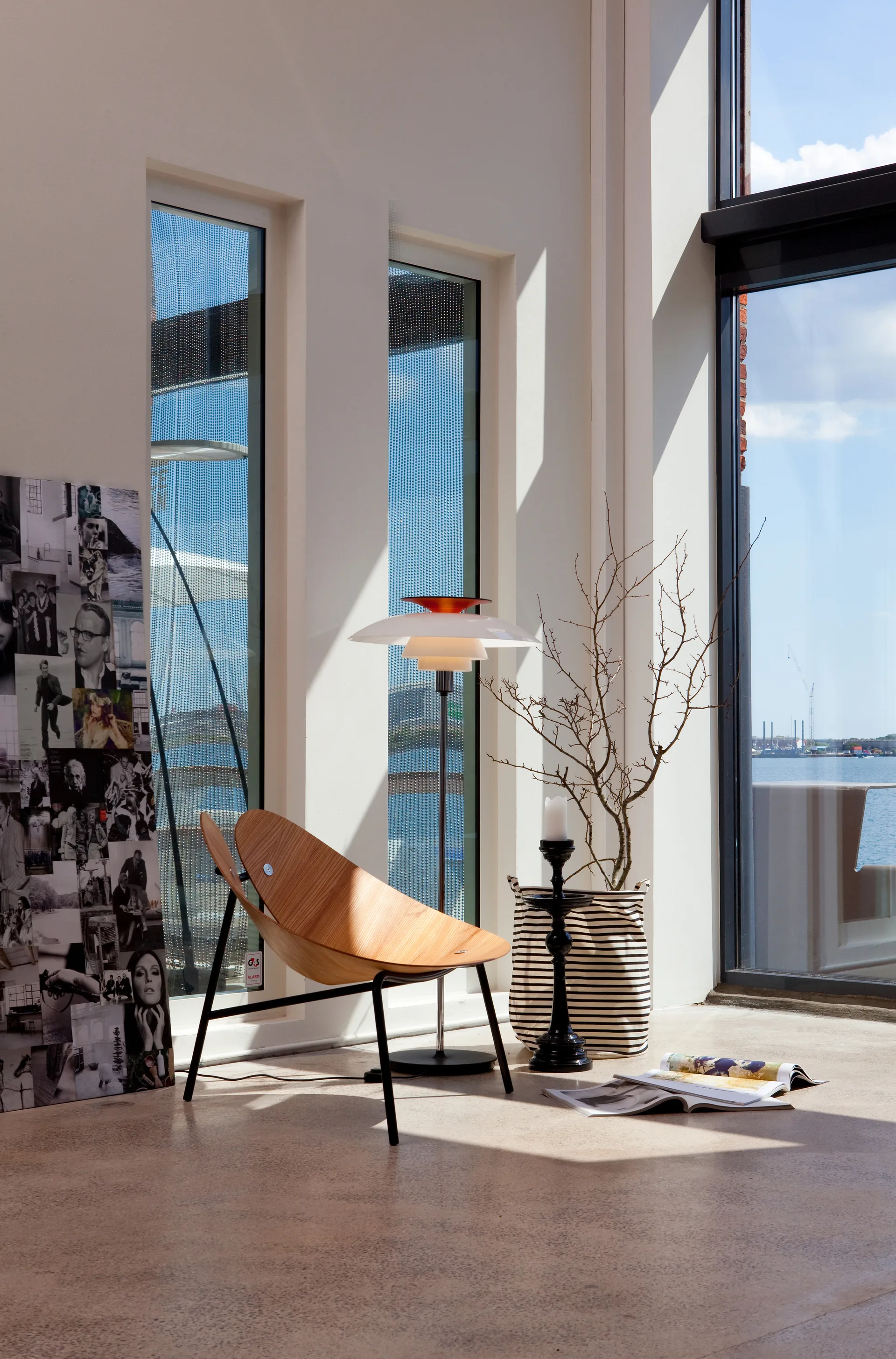 PH 80 φωτιστικό δαπέδου, Λευκό Louis Poulsen