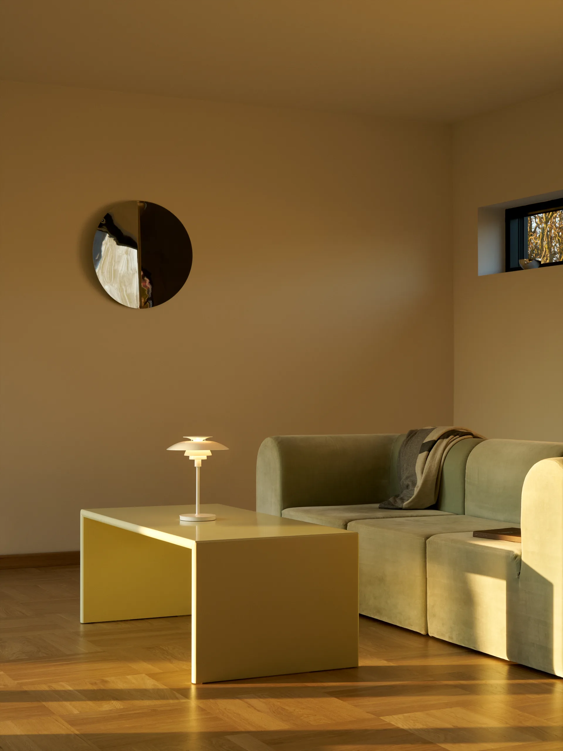 PH 80 φορητό επιτραπέζιο φωτιστικό, Λευκό οπάλ, λευκό Louis Poulsen