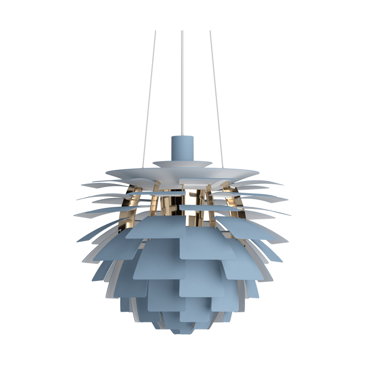 PH Artichoke κρεμαστό φωτιστικό Ø48 cm - Dusty blue-brass metallised - Louis Poulsen