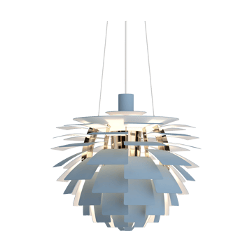 PH Artichoke κρεμαστό φωτιστικό Ø48 cm - Dusty blue-brass metallised - Louis Poulsen