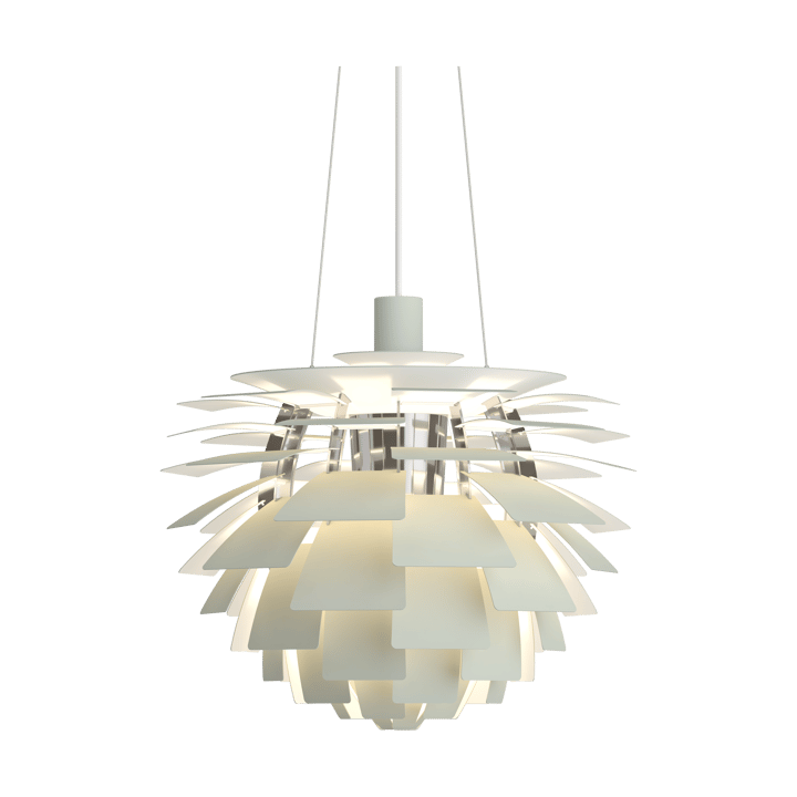 PH Artichoke κρεμαστό φωτιστικό Ø48 cm, Dusty green-high lustre chrome plated Louis Poulsen