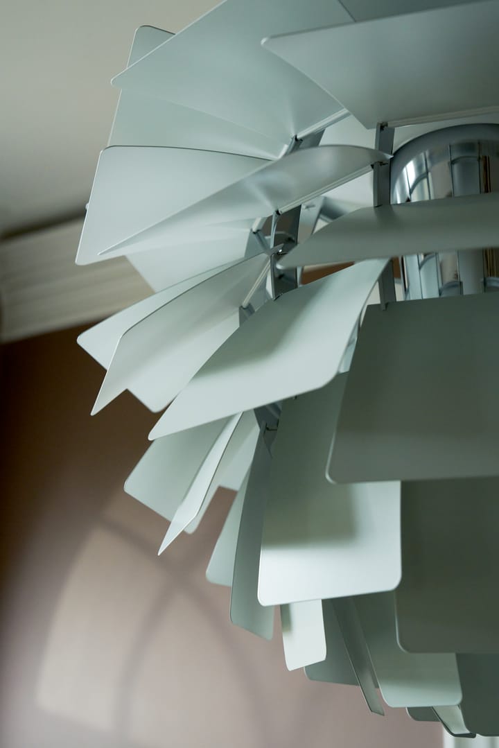 PH Artichoke κρεμαστό φωτιστικό Ø48 cm, Dusty green-high lustre chrome plated Louis Poulsen