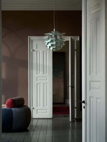 PH Artichoke κρεμαστό φωτιστικό Ø48 cm - Dusty green-high lustre chrome plated - Louis Poulsen