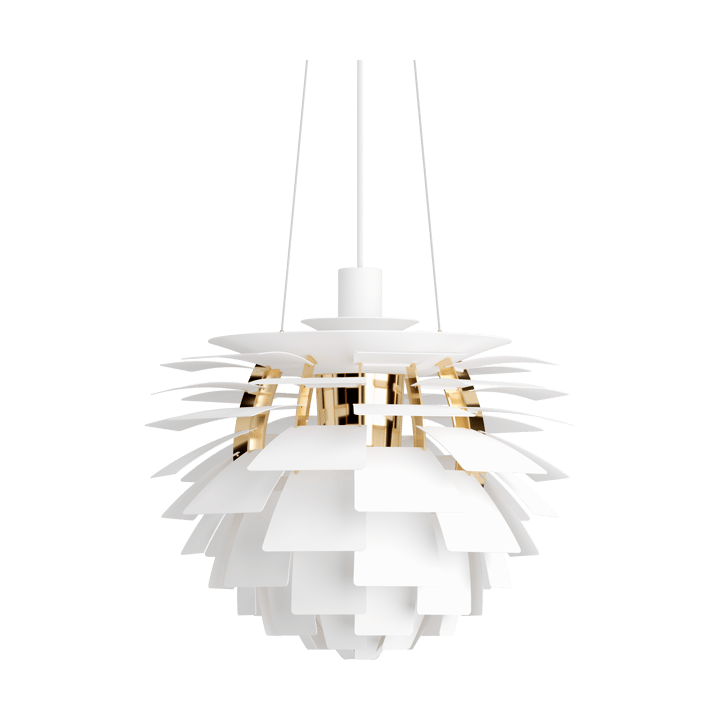 PH Artichoke κρεμαστό φωτιστικό Ø48 cm - Soft white-brass metallised - Louis Poulsen