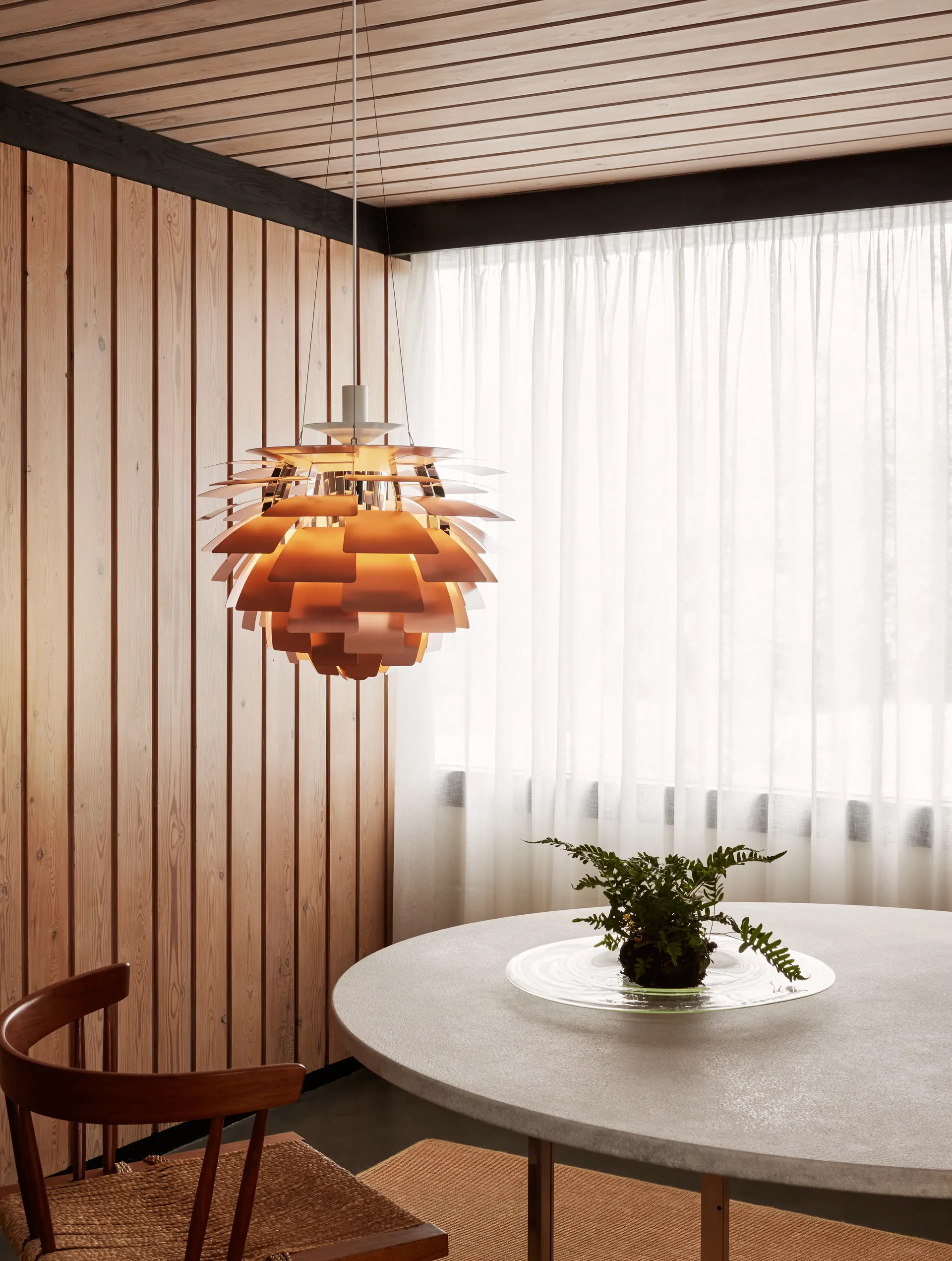 PH Artichoke κρεμαστό φωτιστικό Ø48 cm, Χαλκός Louis Poulsen