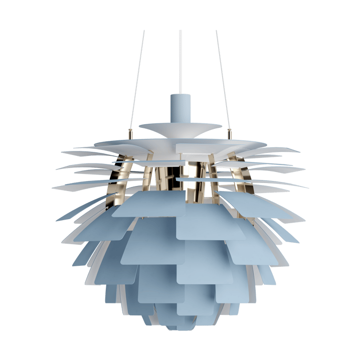 PH Artichoke κρεμαστό φωτιστικό Ø60 cm - Dusty blue-brass metallised - Louis Poulsen