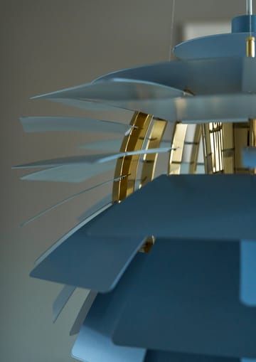 PH Artichoke κρεμαστό φωτιστικό Ø60 cm - Dusty blue-brass metallised - Louis Poulsen