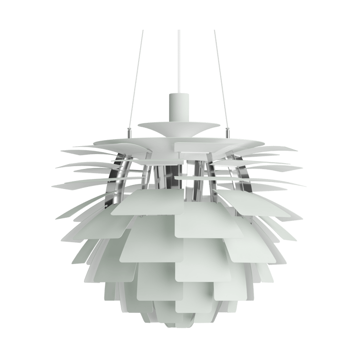 PH Artichoke κρεμαστό φωτιστικό Ø60 cm - Dusty green-high lustre chrome plated - Louis Poulsen