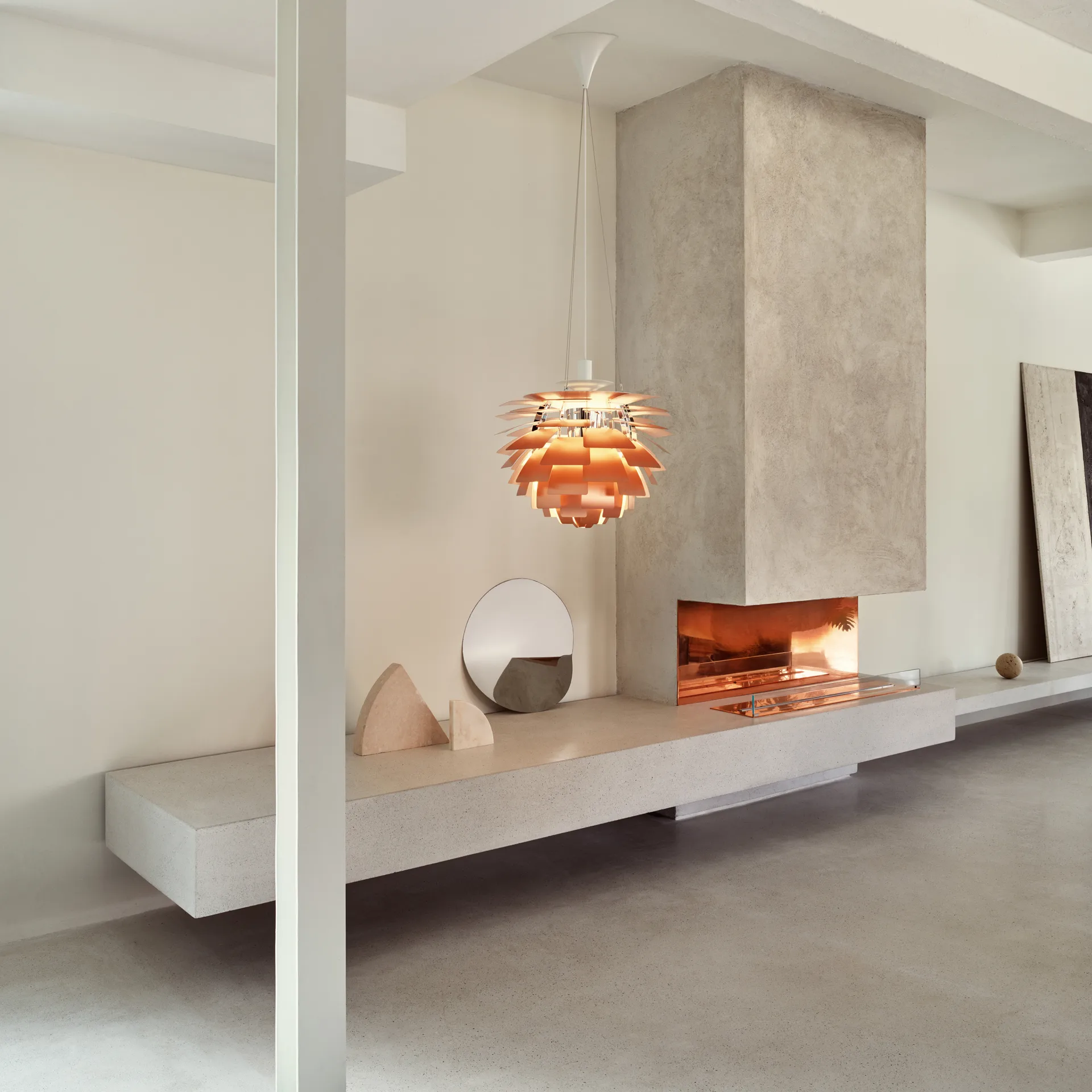 PH Artichoke κρεμαστό φωτιστικό Ø60 cm, Χαλκός Louis Poulsen