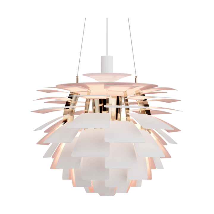 PH Artichoke Anniversary edition κρεμαστό φωτιστικό, Matte white-pale rose Ø60 cm Louis Poulsen