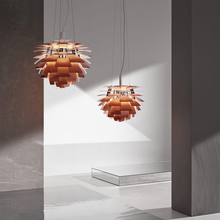 PH Artichoke κρεμαστό φωτιστικό LED, Χαλκός, Ø48 cm Louis Poulsen