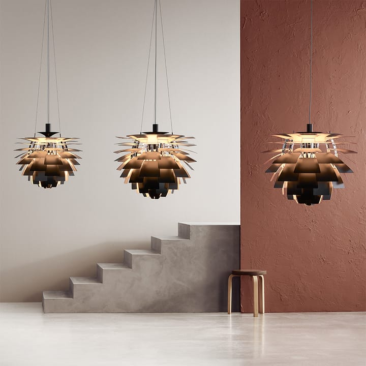 PH Artichoke κρεμαστό φωτιστικό LED, Ορείχαλκος, Ø48 cm Louis Poulsen