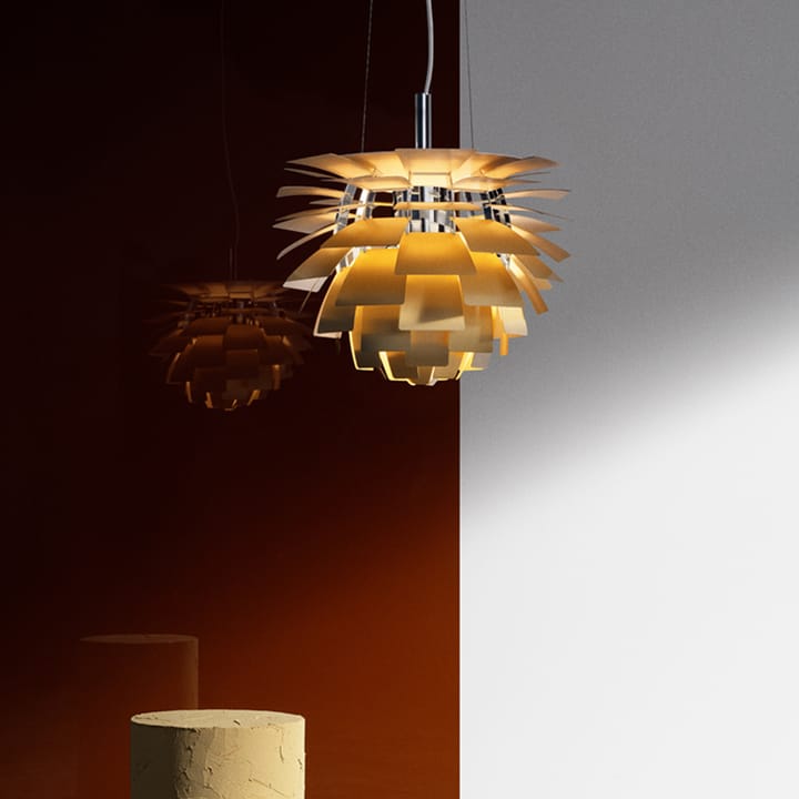 PH Artichoke κρεμαστό φωτιστικό LED, Ορείχαλκος, Ø48 cm Louis Poulsen