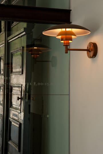 PH φωτιστικό τοίχου - Brushed copper - Louis Poulsen