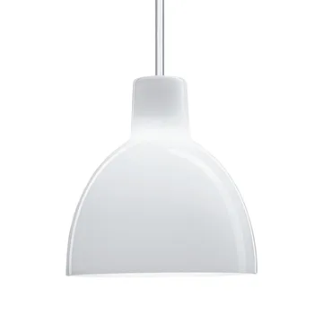 Κρεμαστό φωτιστικό Toldbod 155 - Λευκό γυαλί οπάλ - Louis Poulsen