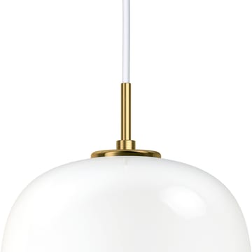 VL45 Radiohus κρεμαστό φωτιστικό Ø25 cm - Brass-white opal glass - Louis Poulsen