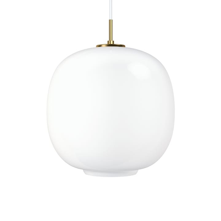 VL45 Radiohus LED κρεμαστό φωτιστικό μεγάλο - Brass-white opal glass - Louis Poulsen