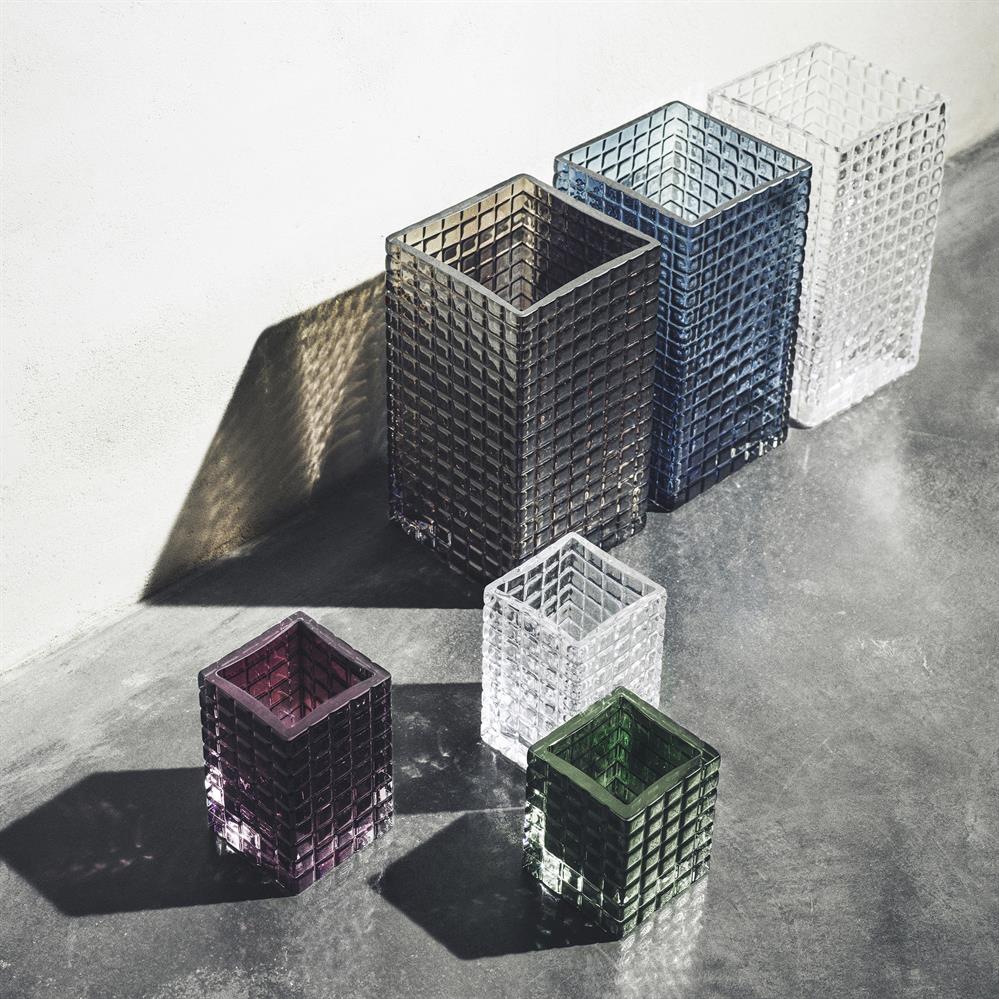 City Hurricane βάζο, Blue Louise Roe