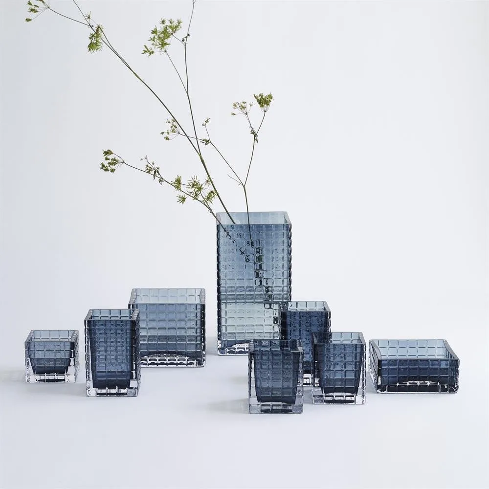 City lights 1 κηροπήγιο, Blue Louise Roe