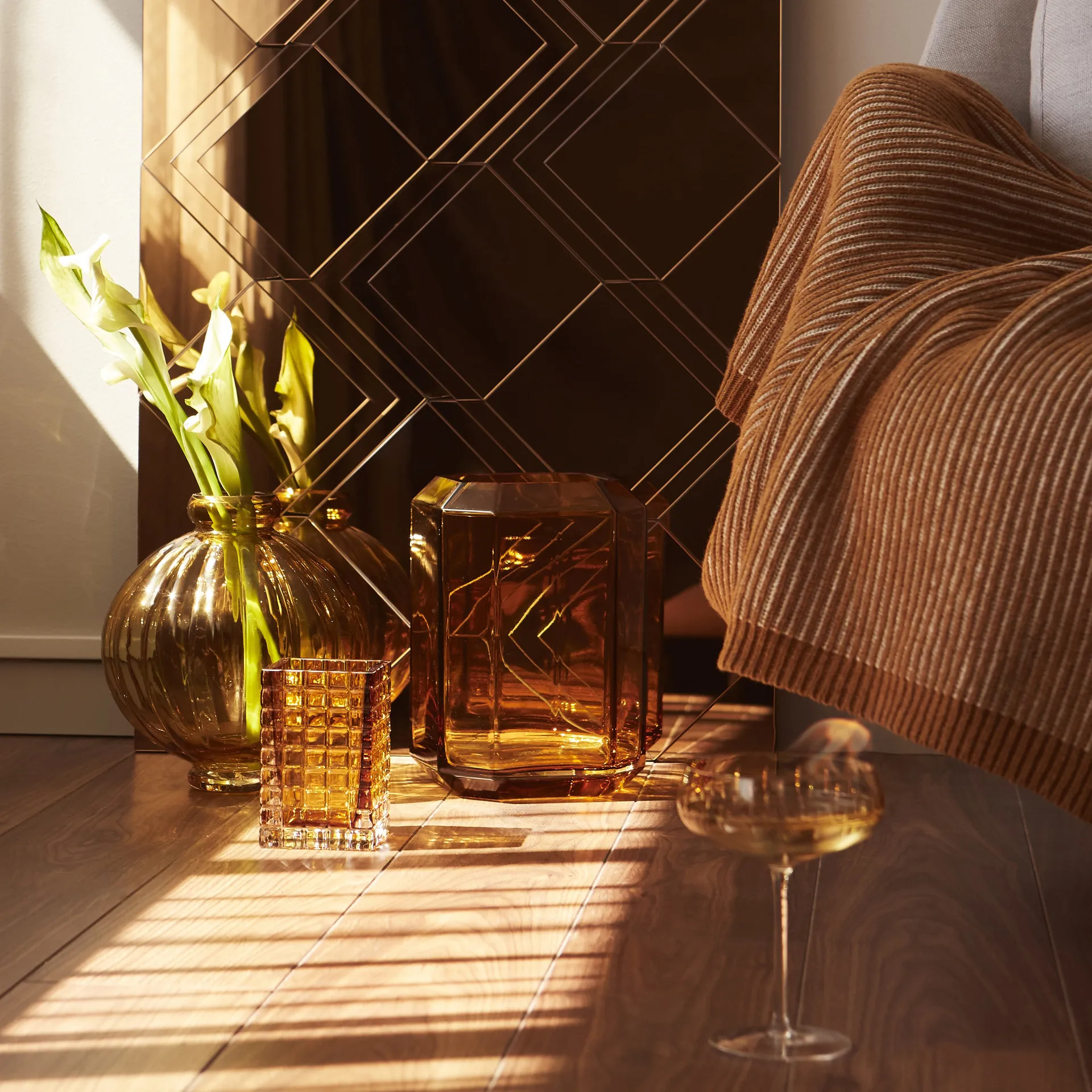 City lights 3  κηροπήγιο, κεχριμπάρι Louise Roe