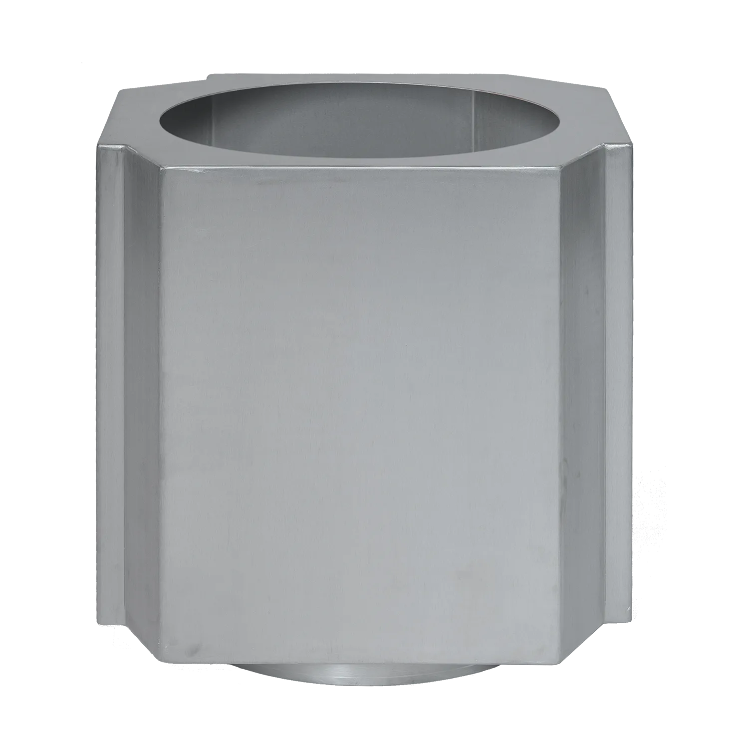 Γλάστρα Funki M 40 εκ., Brushed Aluminium Louise Roe