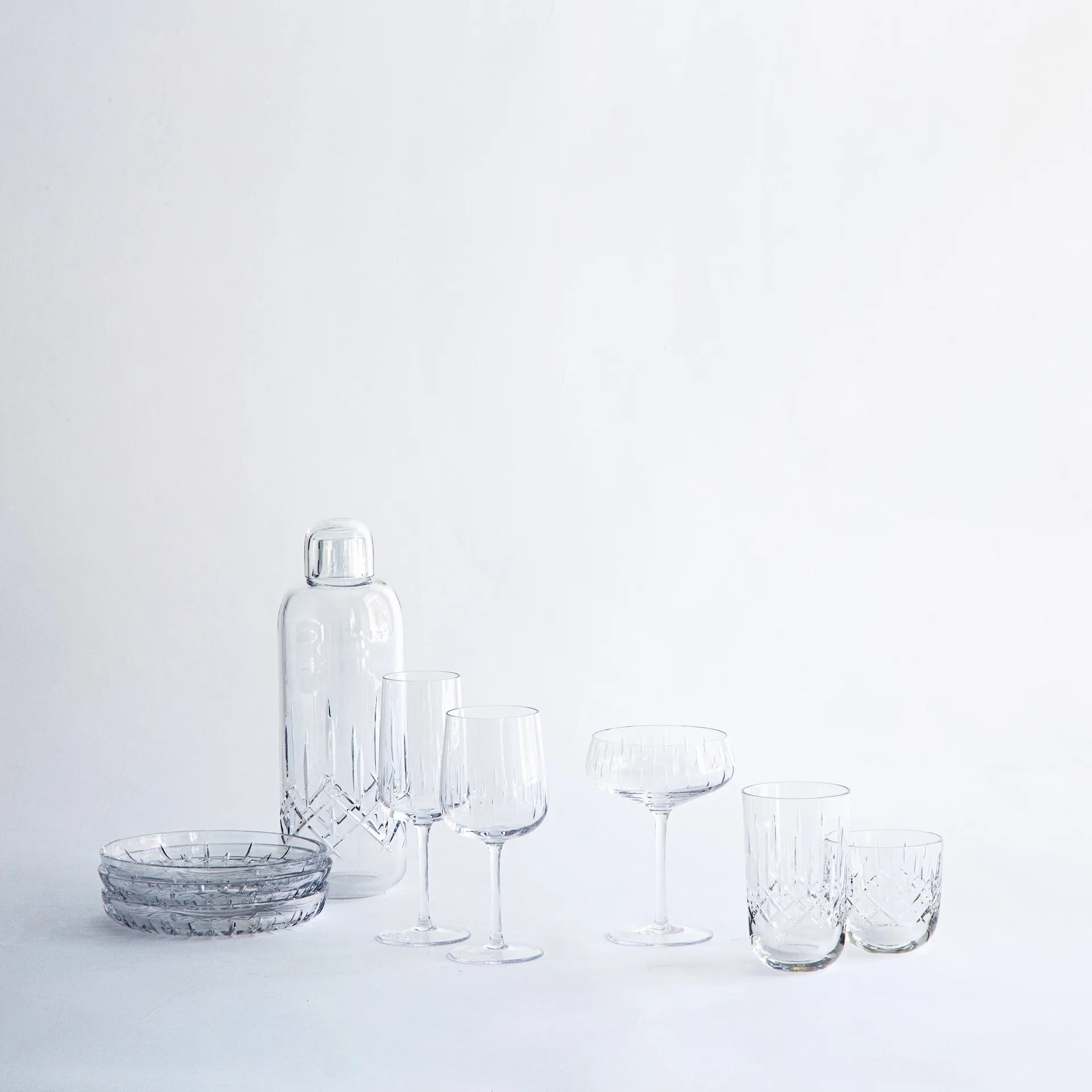 Louise Roe ποτήρι ουίσκι 30 cl, διαφανές Louise Roe