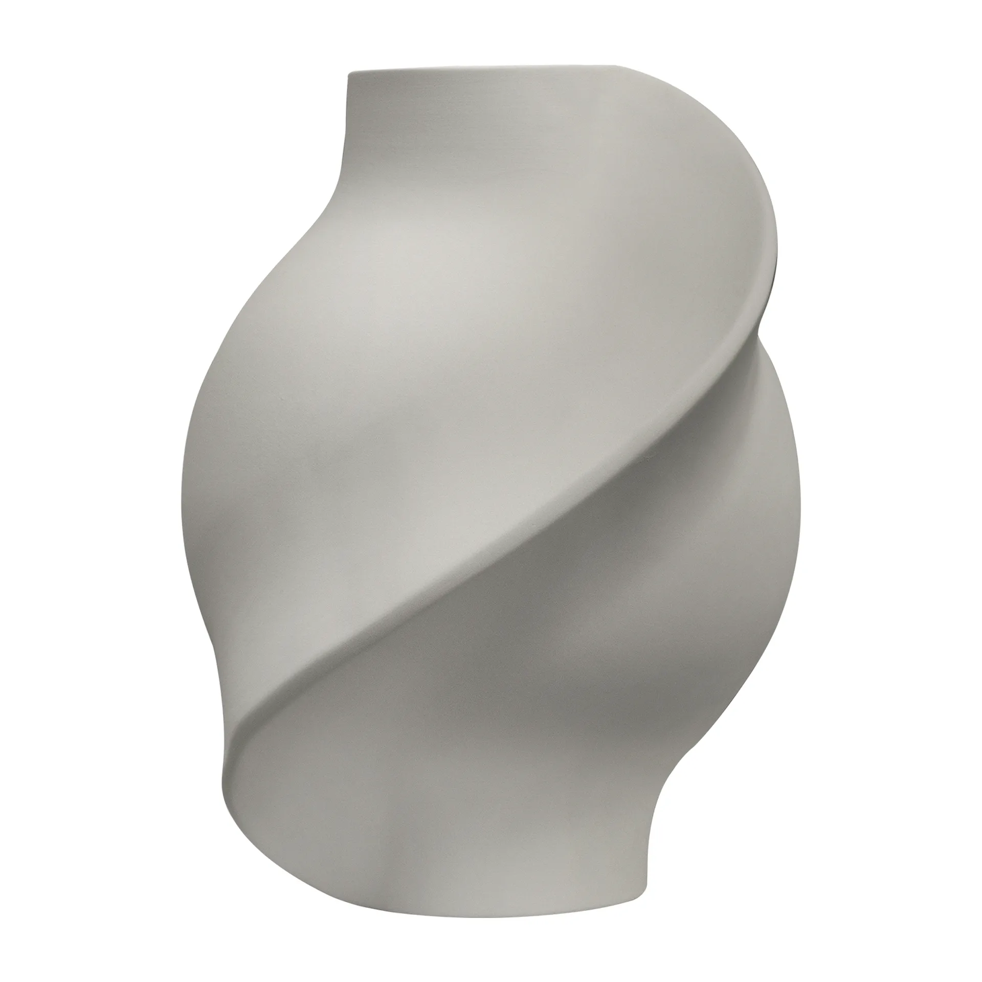 Pirout βάζο 01 22 cm, Γκρι της άμμου Louise Roe