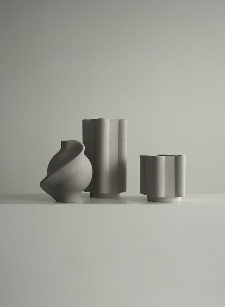 Pirout βάζο 01 22 cm, Γκρι της άμμου Louise Roe