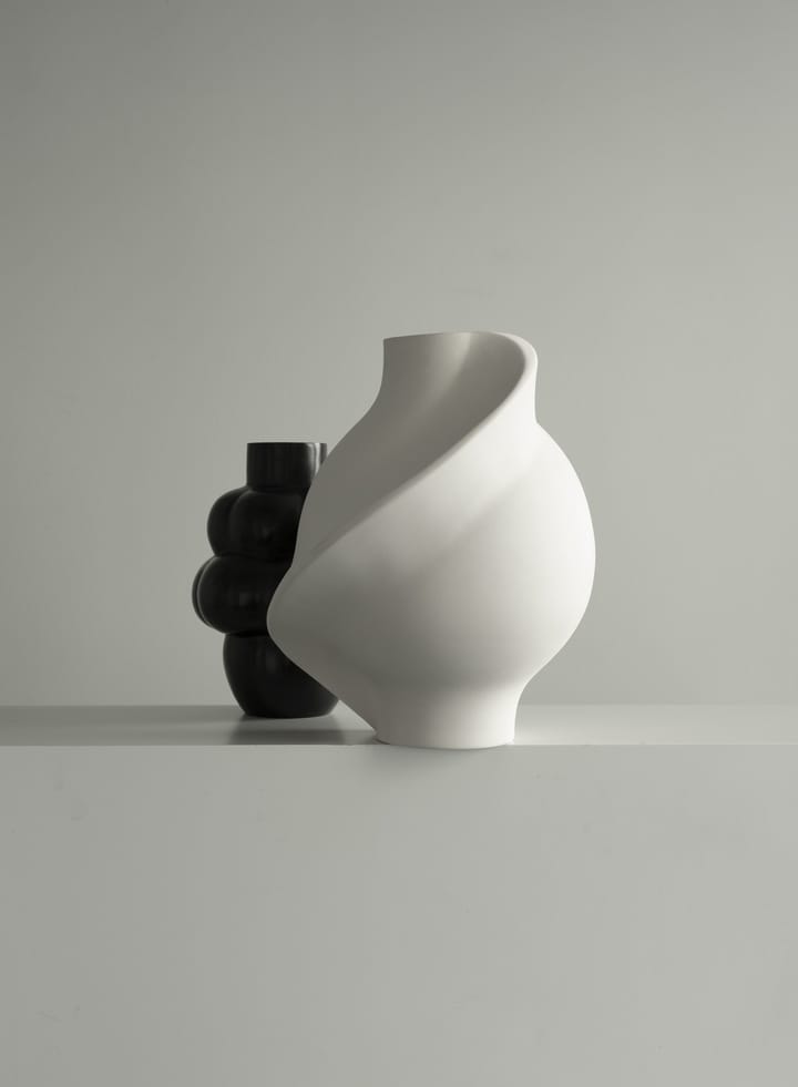 Pirout βάζο 02 42 cm, Ακατέργαστο λευκό Louise Roe