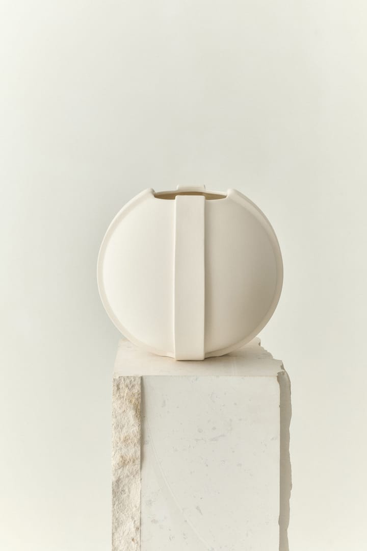 Βάζο Vinci 01 29 εκ., Raw White Louise Roe