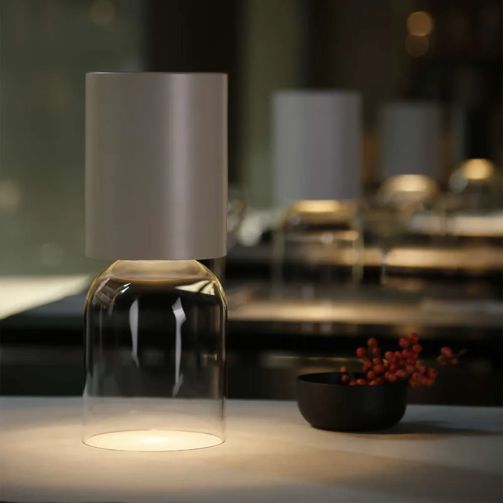 Νυχτερινό φωτιστικό Nui Mini, Sand Luceplan