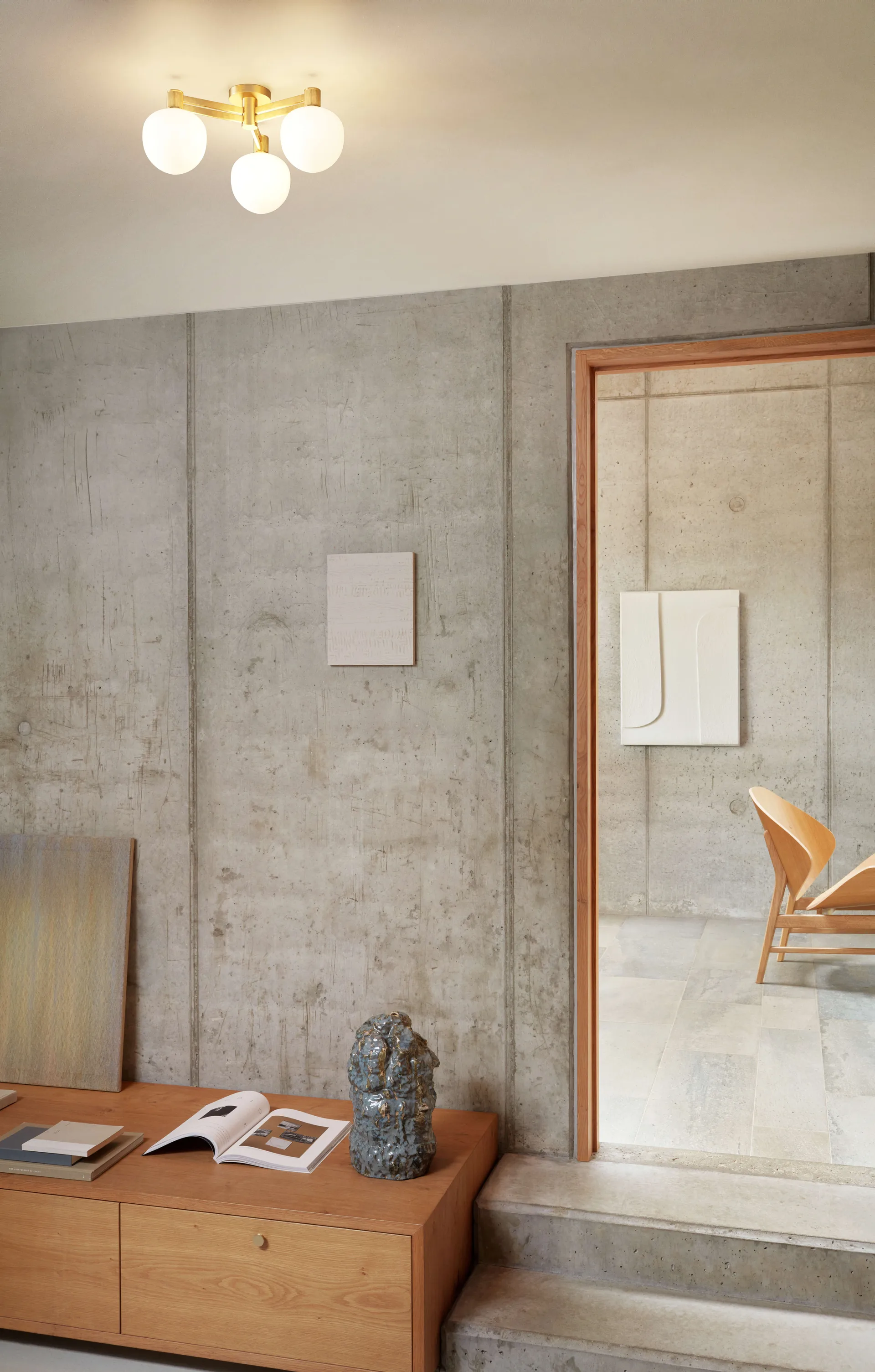 Memoir III 120 πλαφονιέρα, Brass LYFA