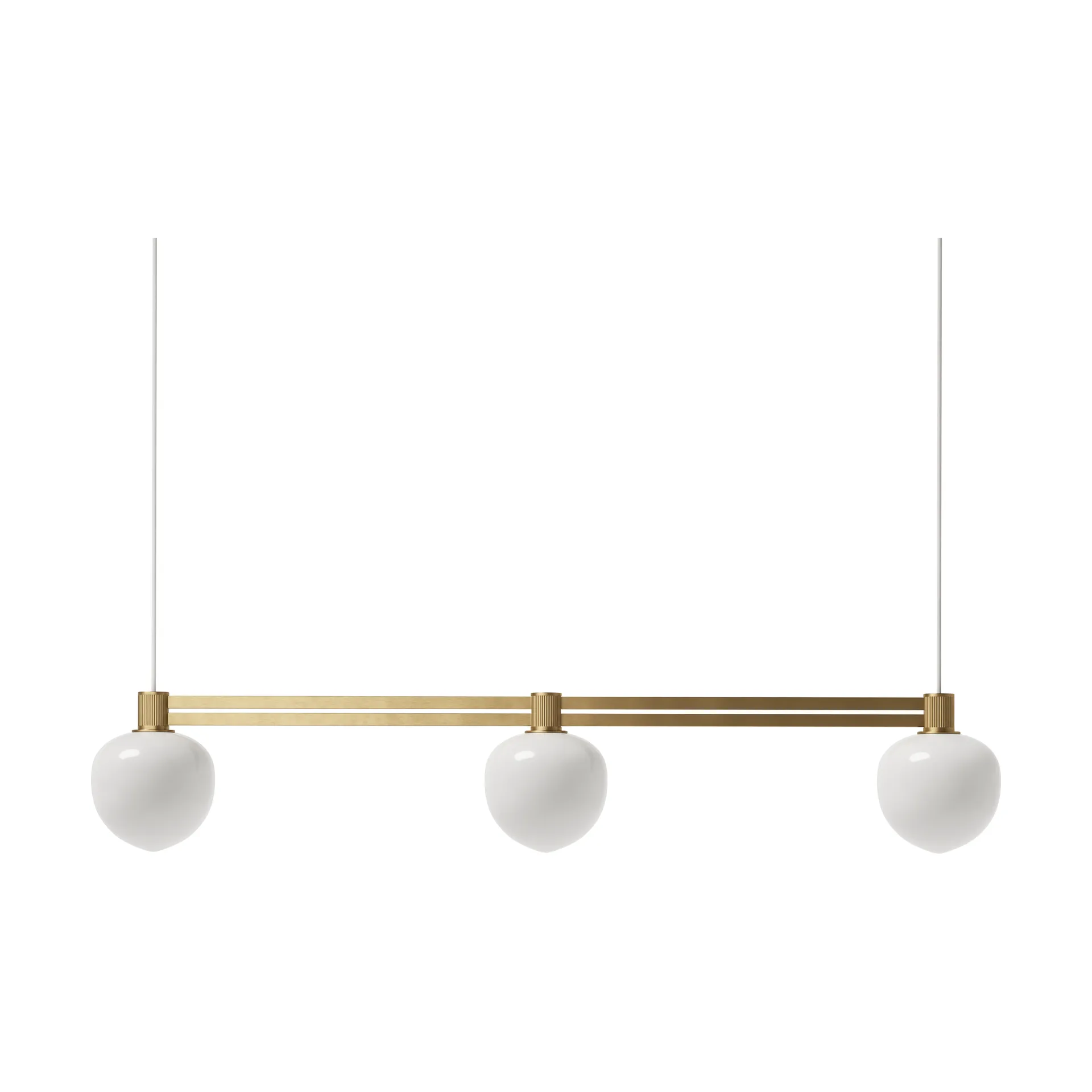 Κρεμαστό φωτιστικό Memoir III Side By Side 120, Brass LYFA