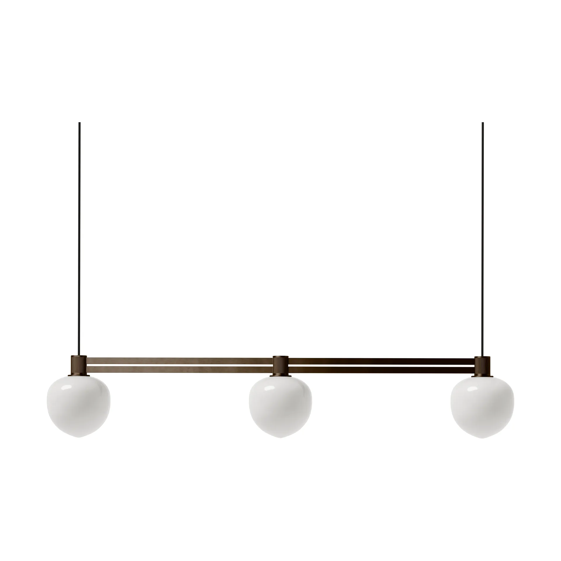 Κρεμαστό φωτιστικό Memoir III Side By Side 120, Μπρονζέ LYFA