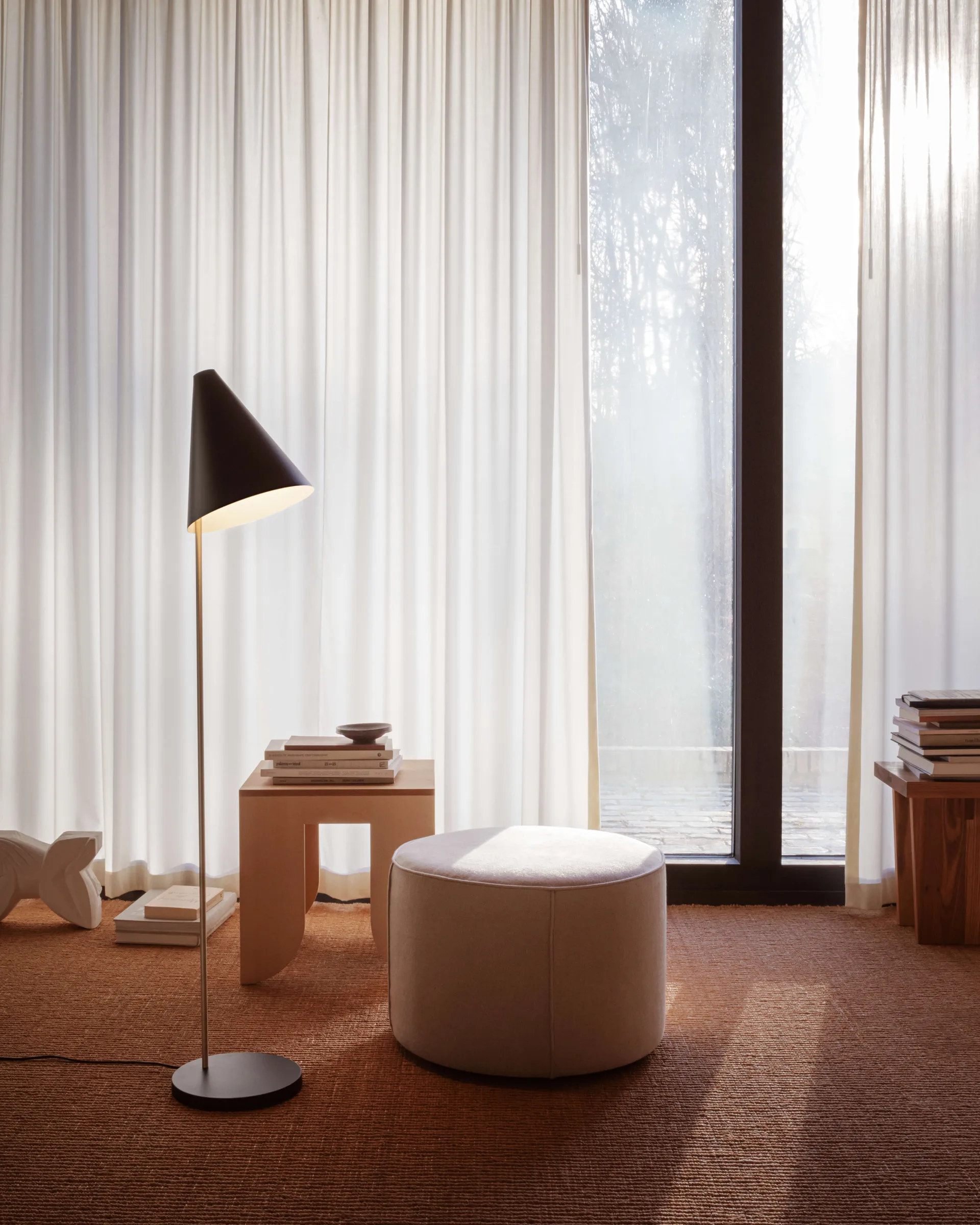 Φωτιστικό δαπέδου Mosaik , Black LYFA