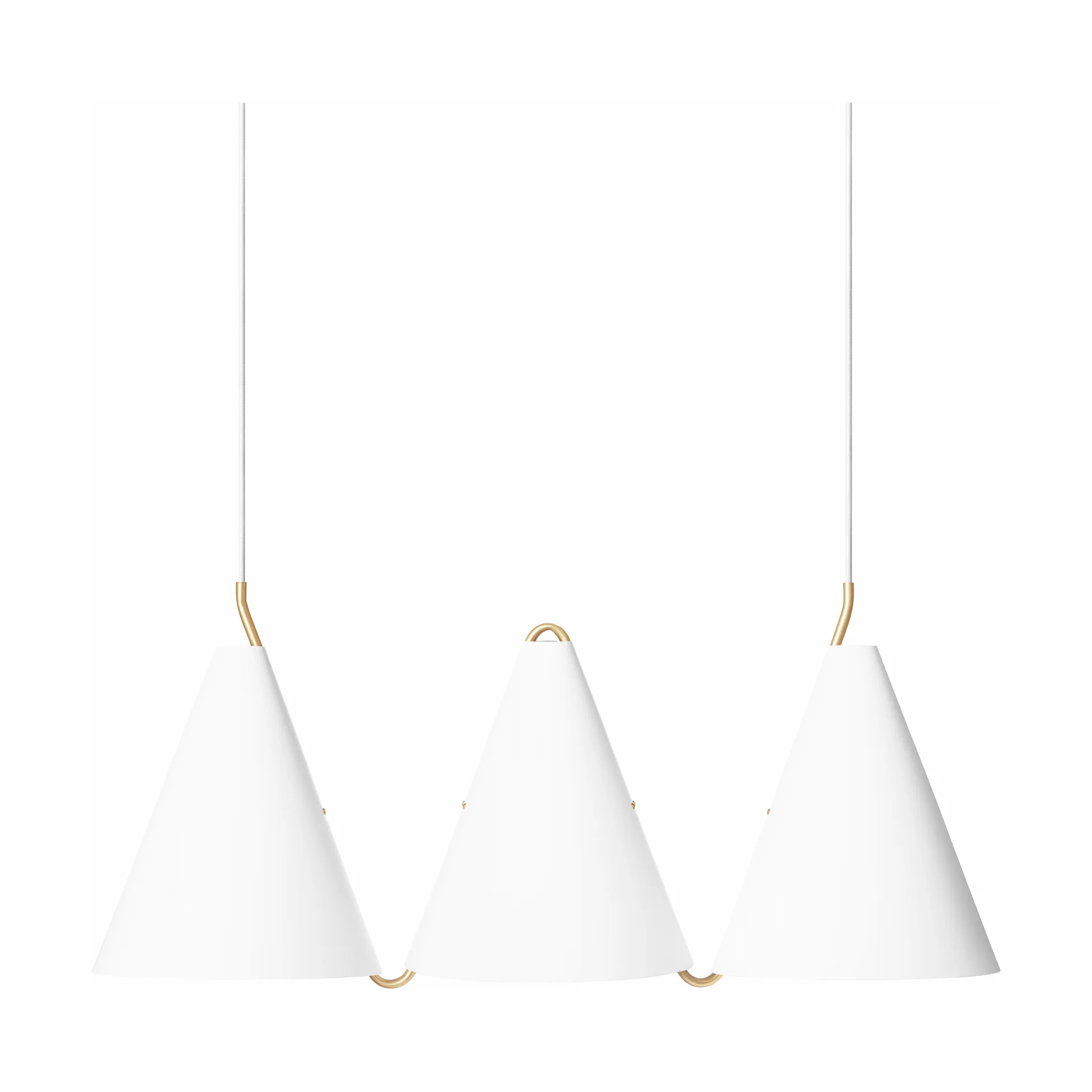 Κρεμαστό φωτιστικό Mosaik III Side by Side 250, White LYFA