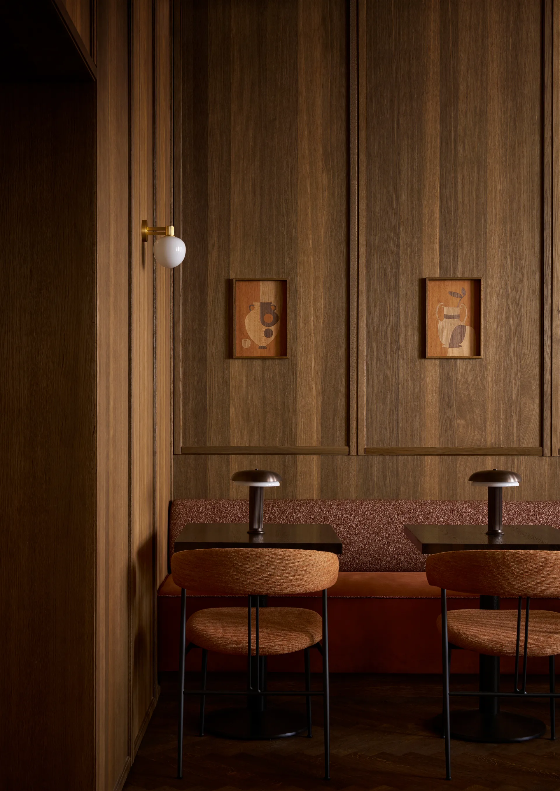 Noote επιτραπέζιο φωτιστικό φορητό, Μπρονζέ LYFA