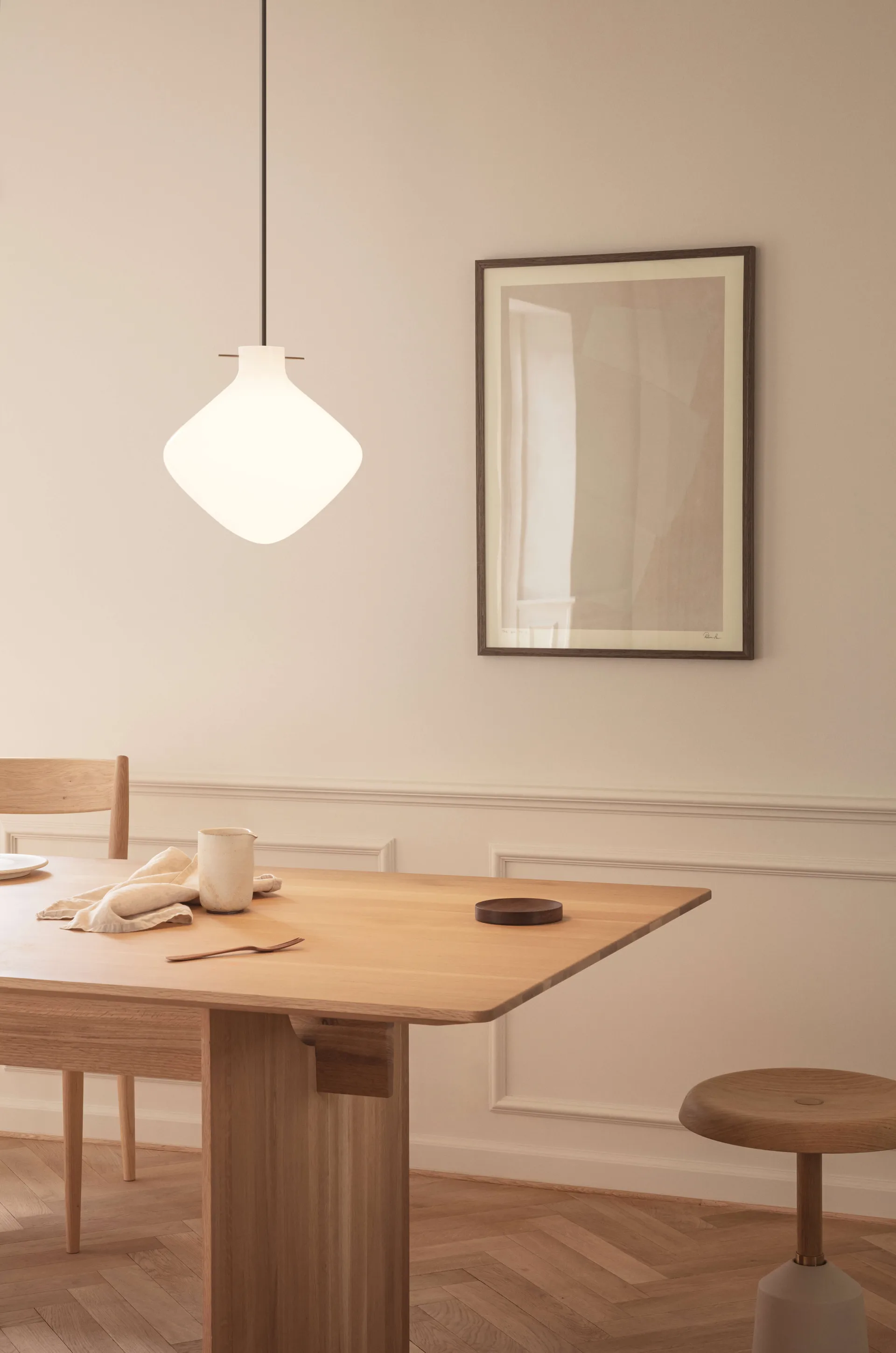 Κρεμαστό φωτιστικό Repose 260, Black LYFA