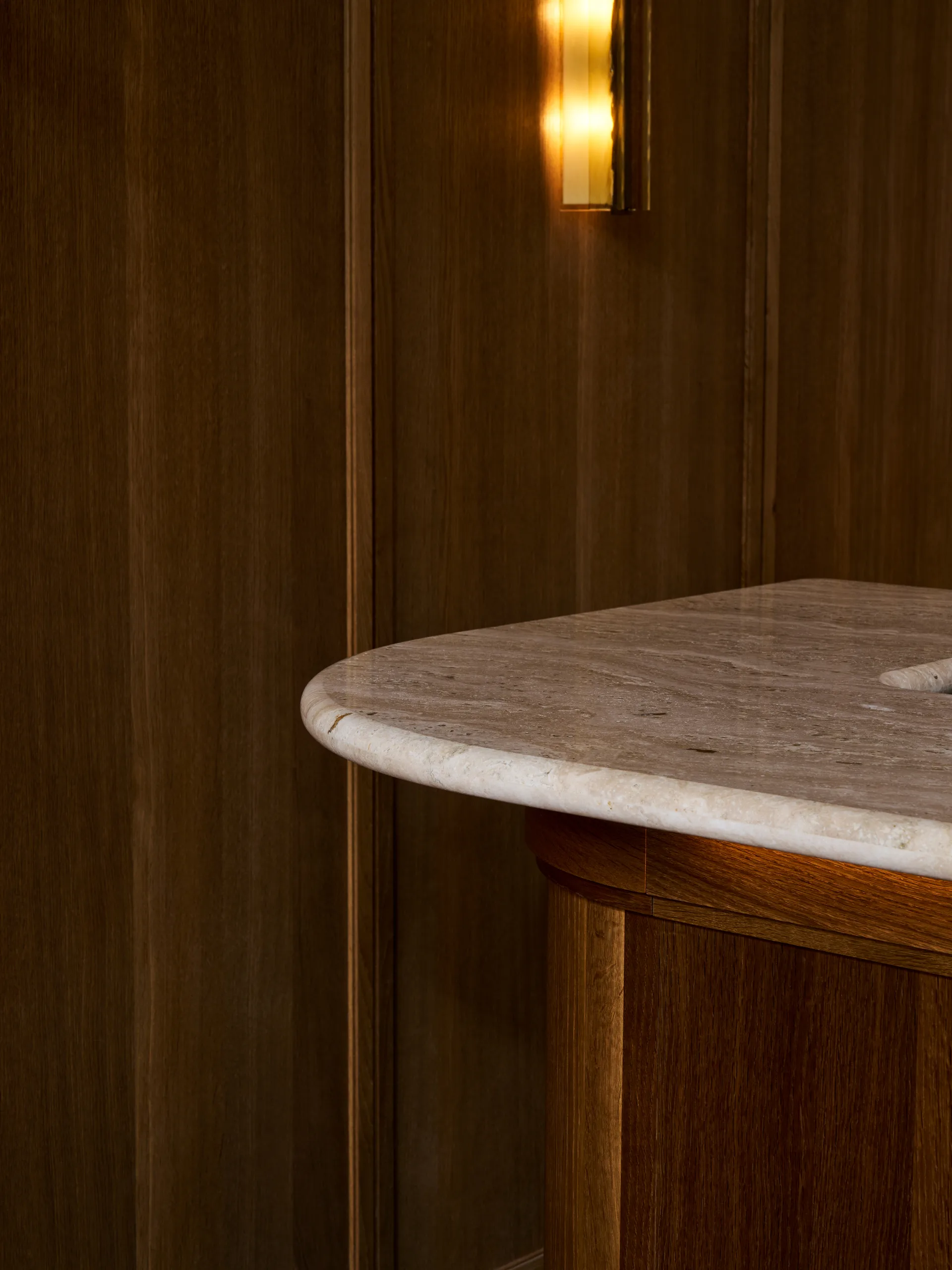 Ryff επιτοίχιο φωτιστικό, Μπρονζέ LYFA