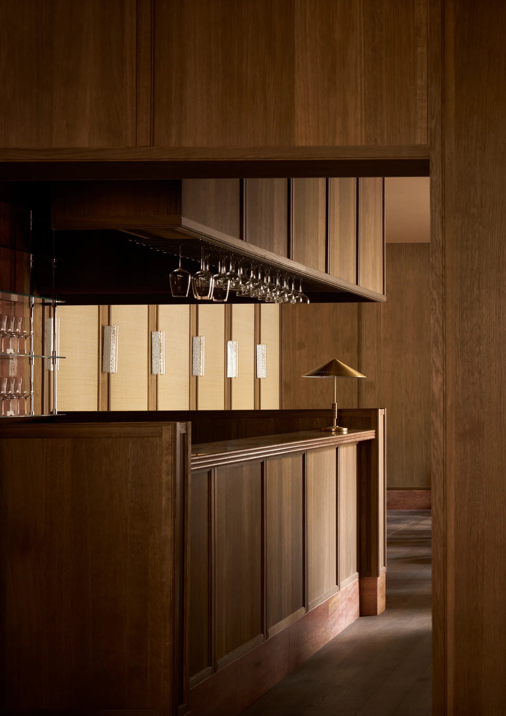 Ryff επιτοίχιο φωτιστικό, Ορείχαλκος LYFA