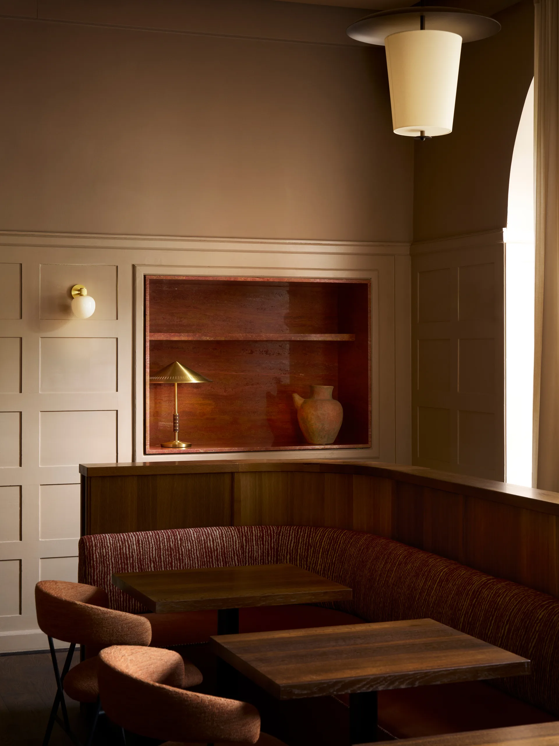 Toton 600 κρεμαστό φωτιστικό, Μπρονζέ LYFA