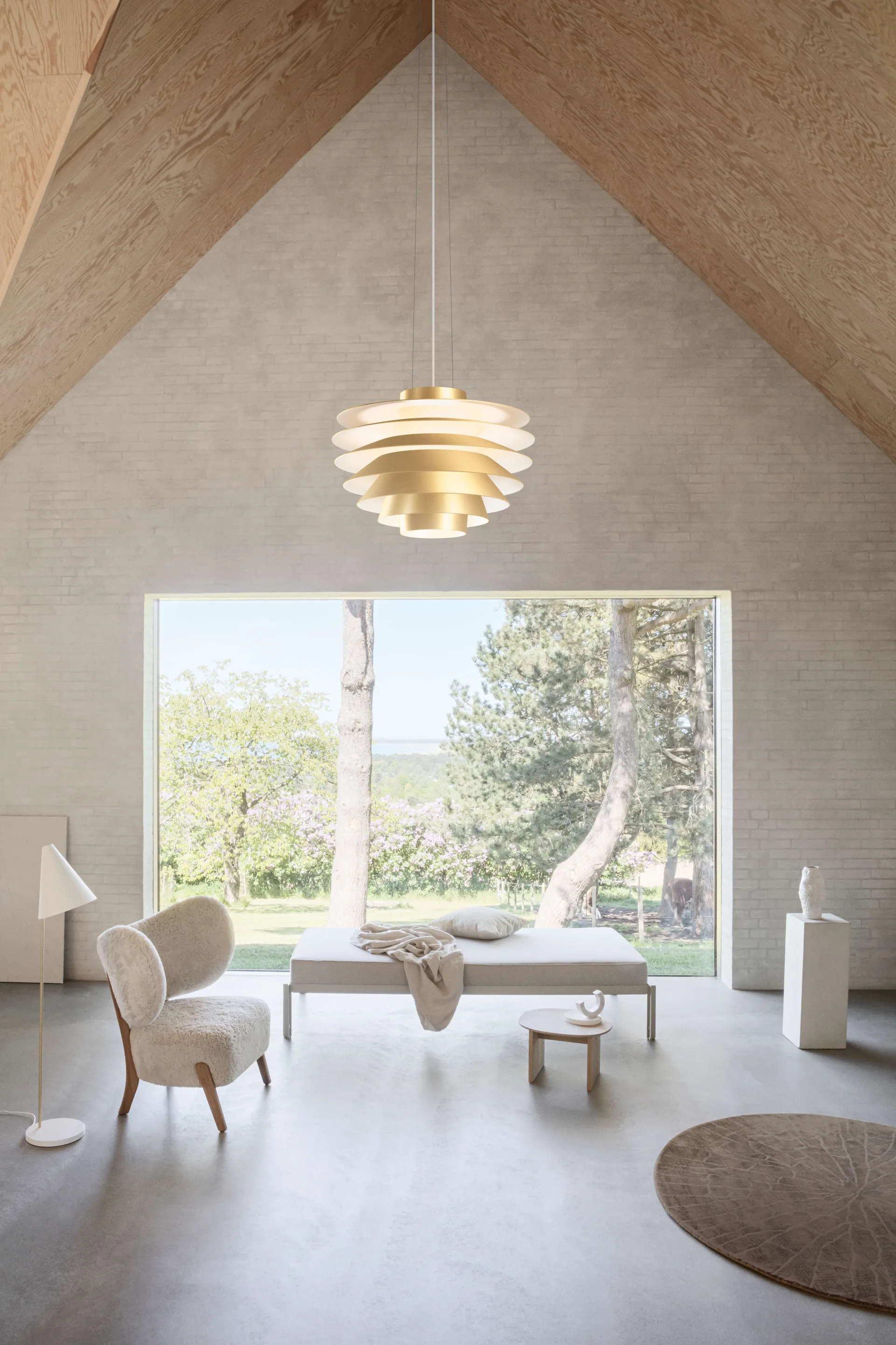 Κρεμαστό φωτιστικό Verona 720, Brass LYFA