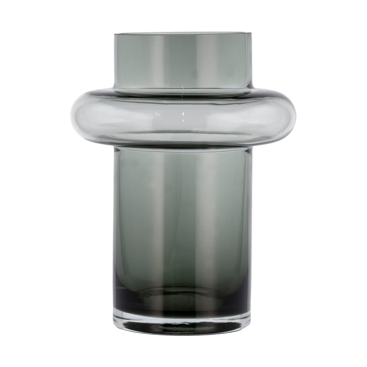 Γυάλινο βάζο σωλήνας 20 εκατοστών - Smoke - Lyngby Glas